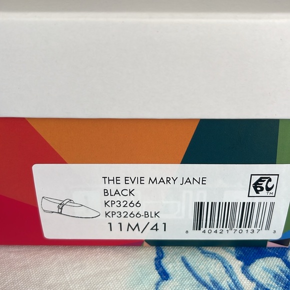 New With Box Katy Perry The Evie Mary Jane Black Size 11 - Picture 6 of 6
